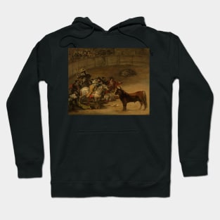 Bullfight, Suerte de Varas by Francisco Goya Hoodie